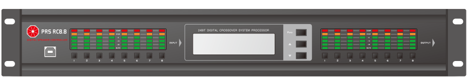 意大利PRS PRS周邊產(chǎn)品 信號分配器 RC8.8音頻數(shù)字系統(tǒng)管理器