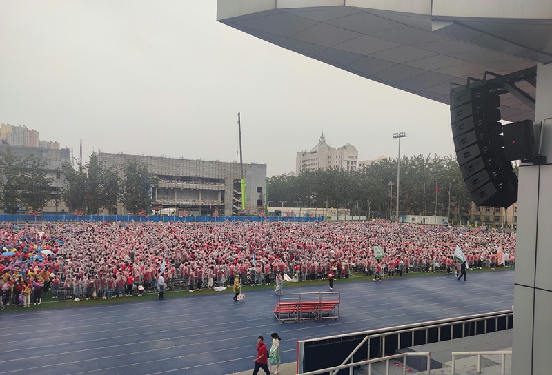 ZOBO卓邦PRS音響為北京交通大學(xué)2021新生開學(xué)典禮保駕護(hù)航