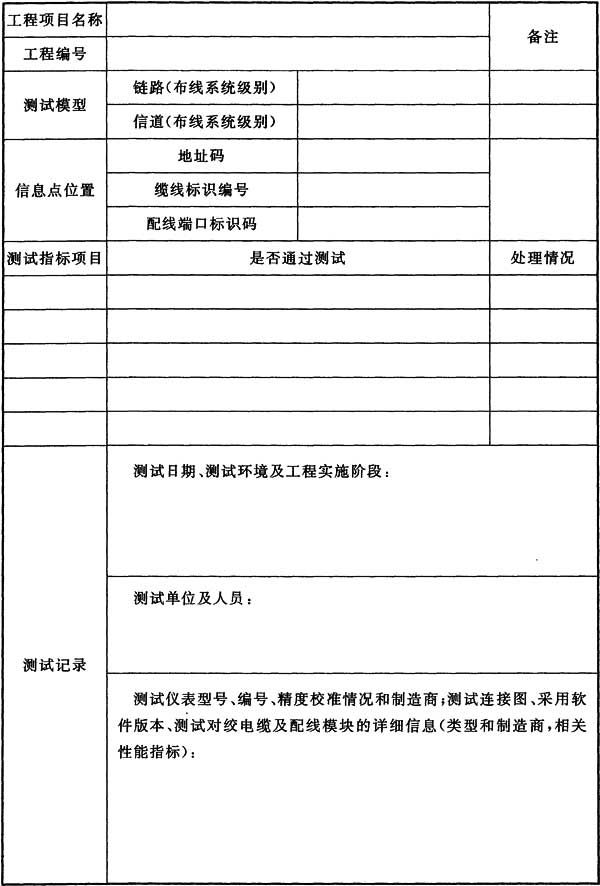 5綜合布線系統(tǒng)工程驗(yàn)收規(guī)范GBT 50312-2016