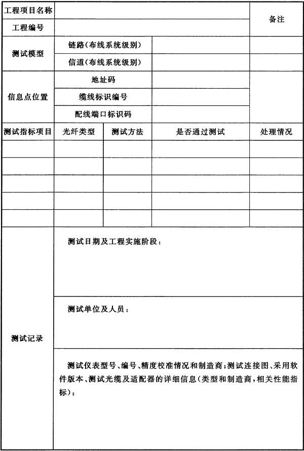 6綜合布線系統(tǒng)工程驗(yàn)收規(guī)范GBT 50312-2016