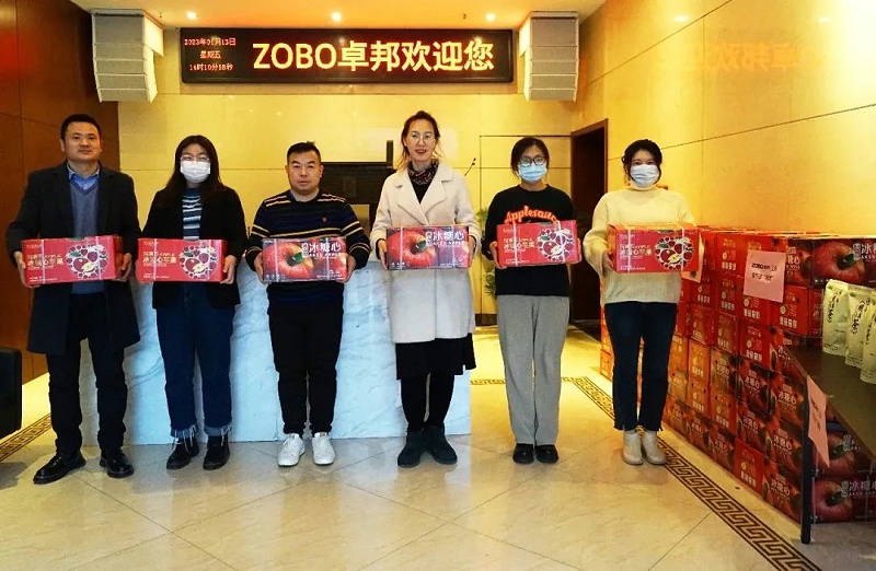 ZOBO卓邦工會丨春節(jié)慰問暖人心，凝心聚力鼓干勁